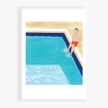 Load image into Gallery viewer, At The Pool Fergus
