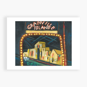 Granville Island By SimonArt - Blank Cards